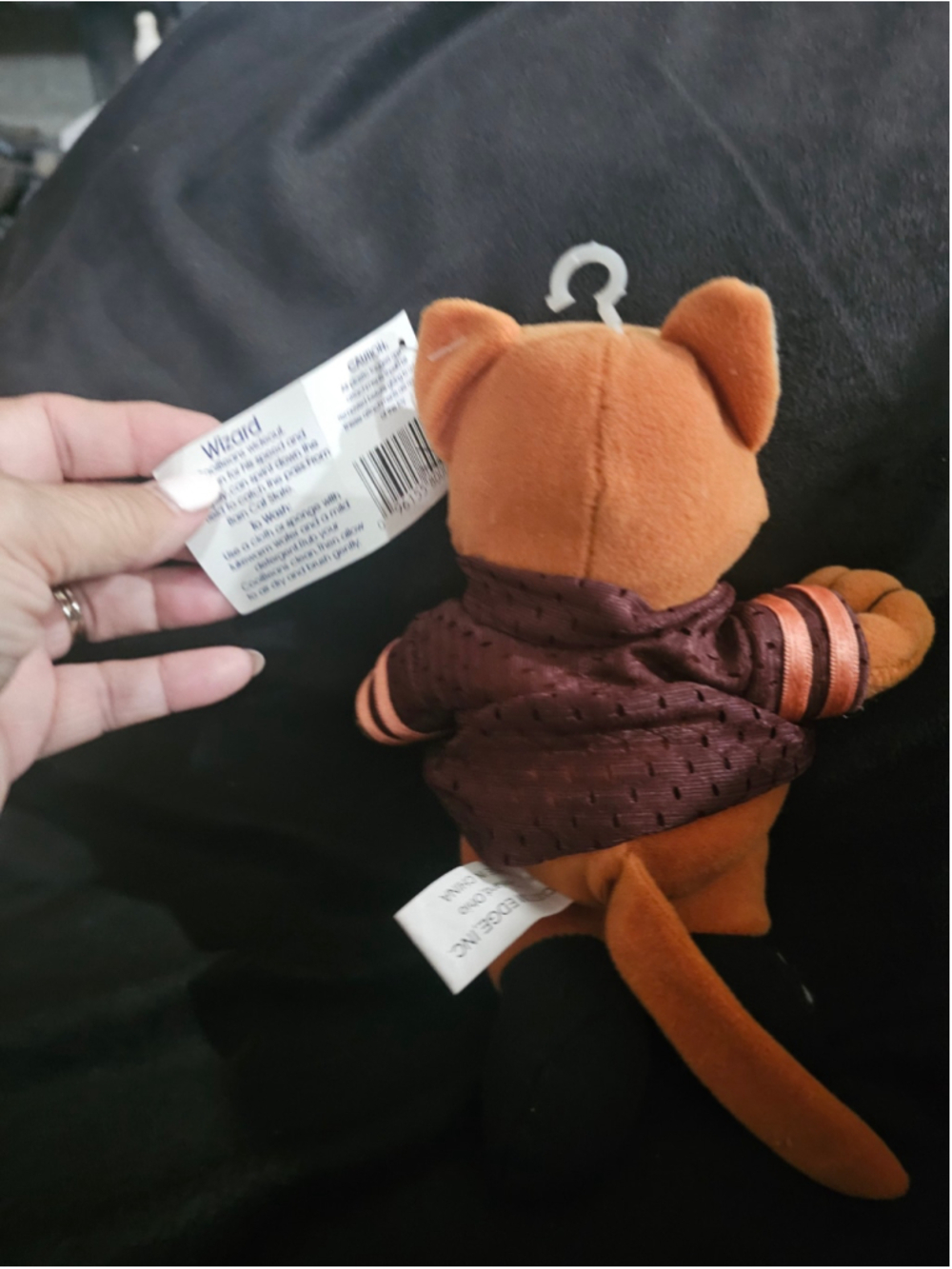 Cool Beans Vintage Cleveland Browns Plush Toy One Size Orange Brown - Picture 2 of 2